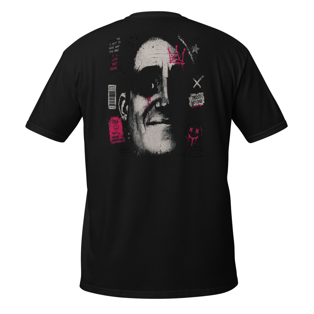 Trust No One – Dark Grunge Graphic T-Shirt thumbnail 2