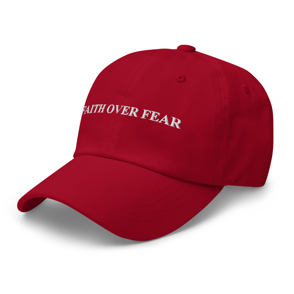 Faith Over Fear Hat Yupoong 6245CM thumbnail 5