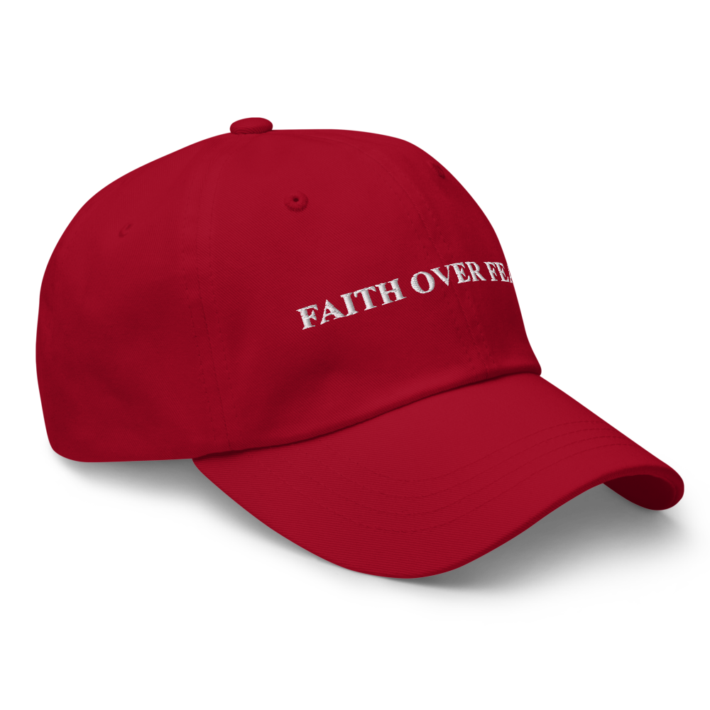 Faith Over Fear Hat Yupoong 6245CM thumbnail 3