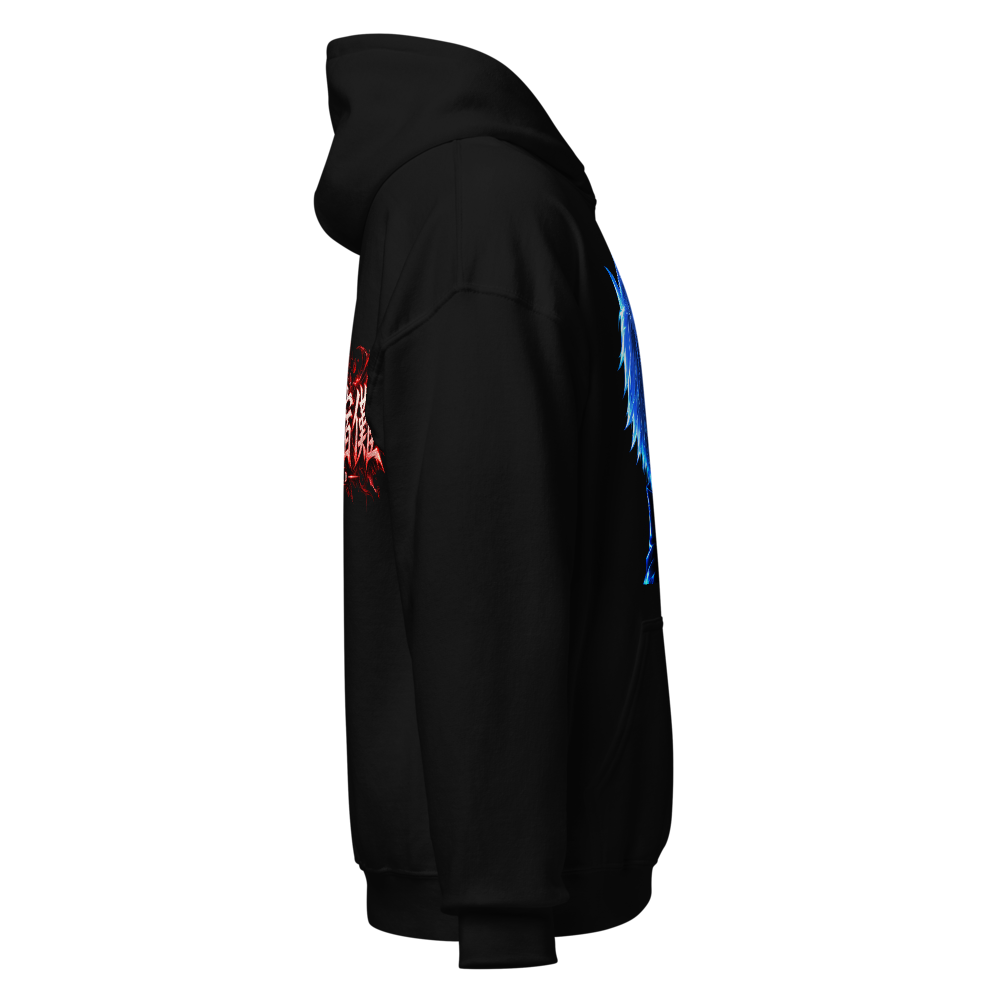 Gojo saturo dark aura hoodie  thumbnail 3