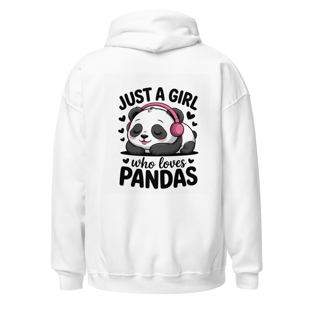 Cute Panda Girl Hoodie thumbnail 4