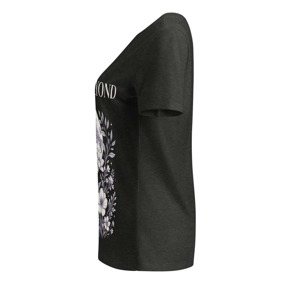Bloom Beyond Floral Moon Women’s T-Shirt thumbnail 2