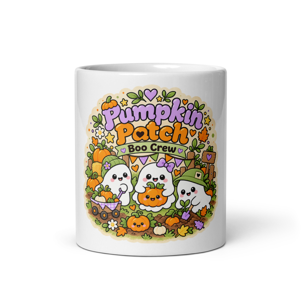 Pumpkin Patch Boo Crew Halloween Mug thumbnail 2