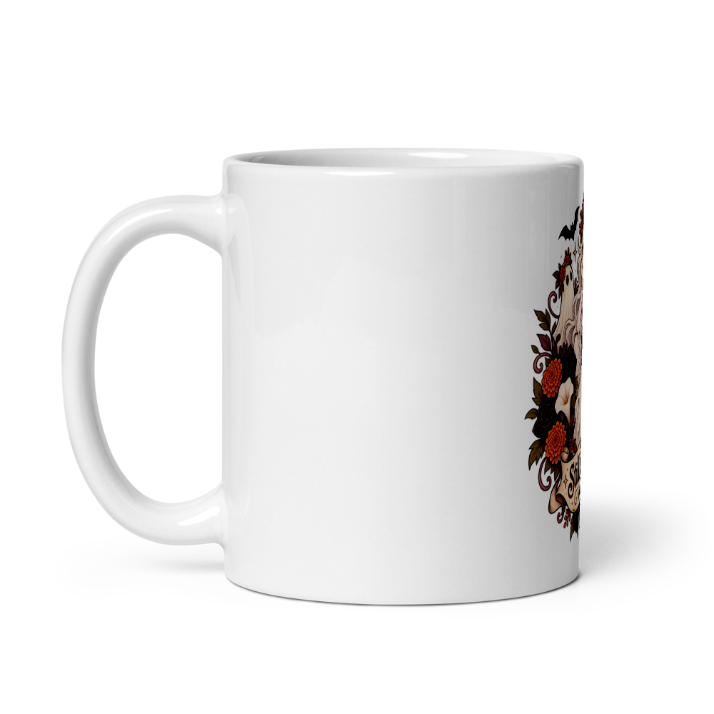Still Blooming After Dark Halloween Mug thumbnail 3
