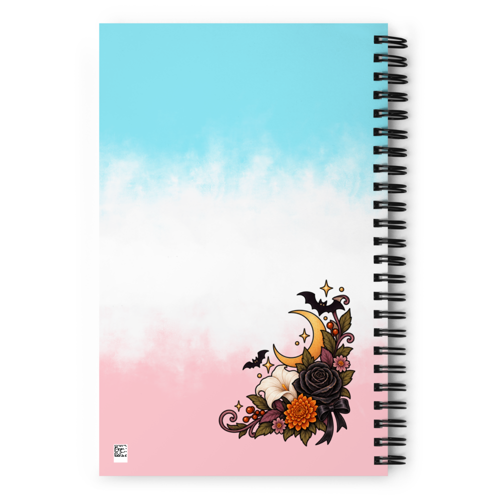 Still Blooming After Dark Gothic Notebook thumbnail 2
