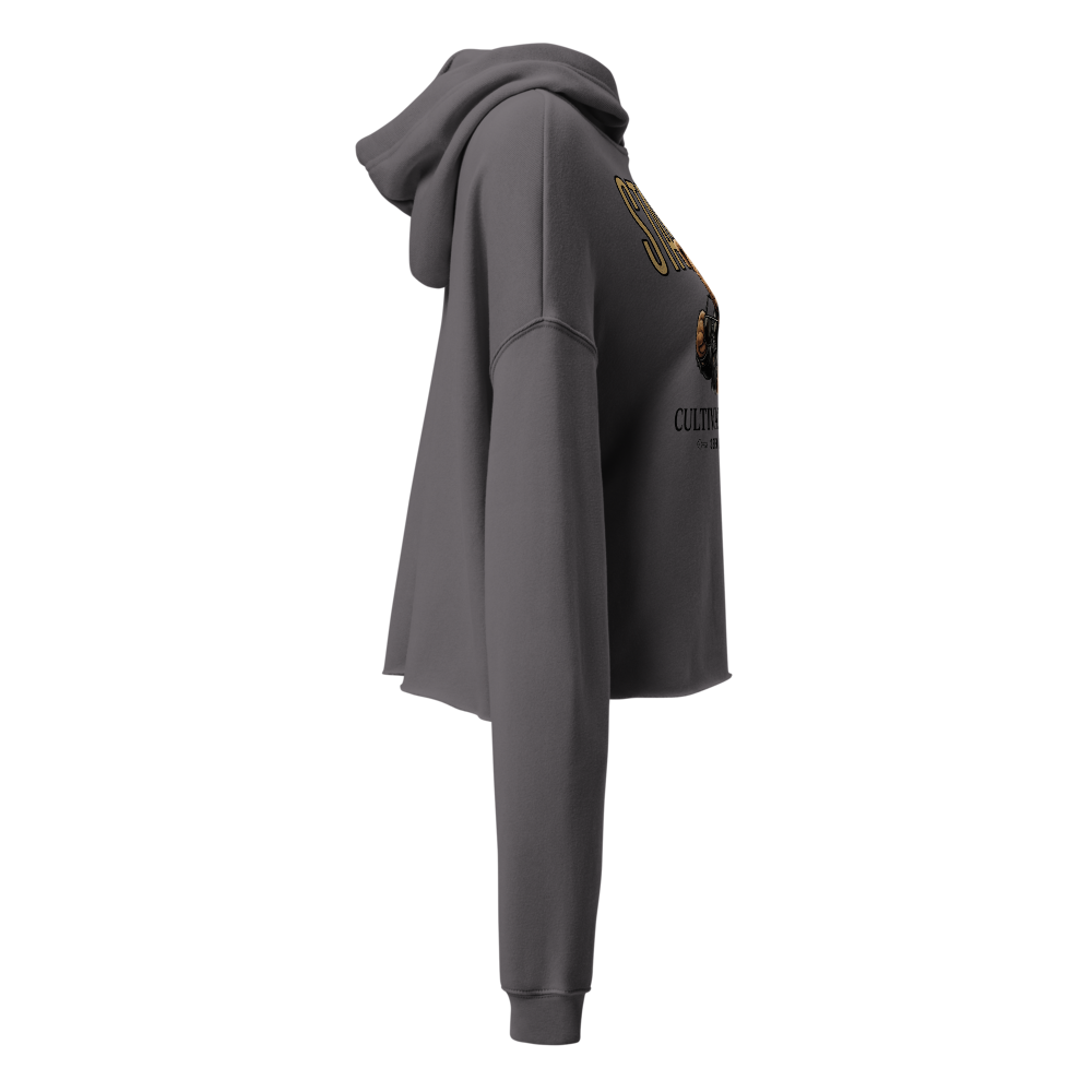 Stay sharp cropped Hoodie  thumbnail 3