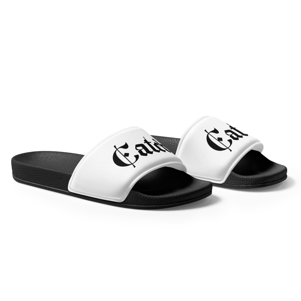 Slipper black and white thumbnail 3