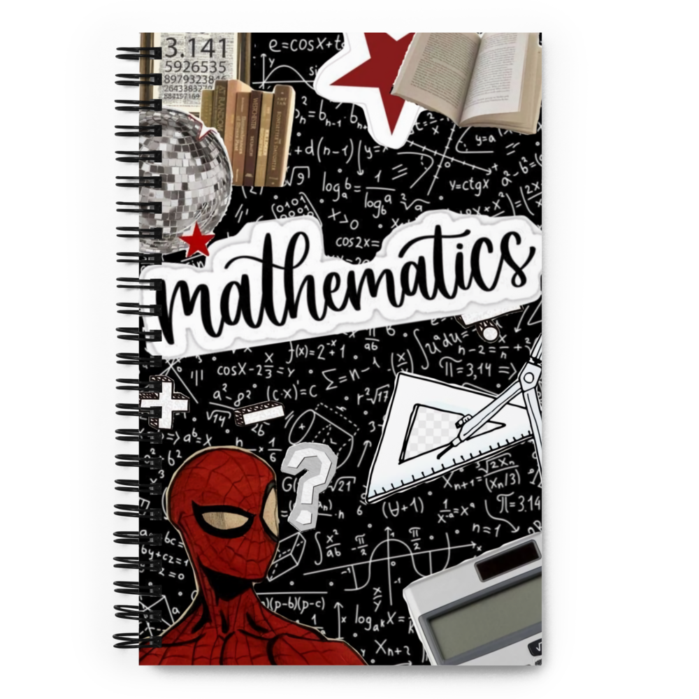 Spiral notebook for Mathematics  thumbnail 2