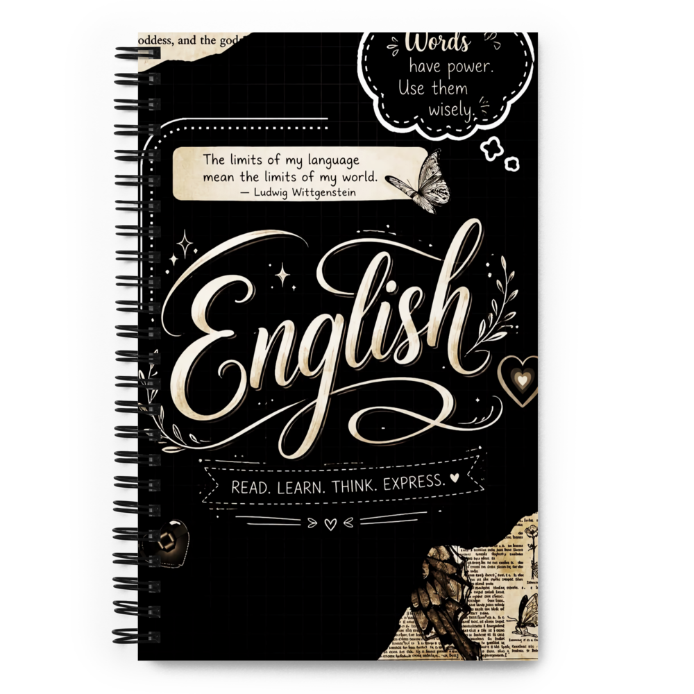 Sprial notebook 📒for English language  thumbnail 2