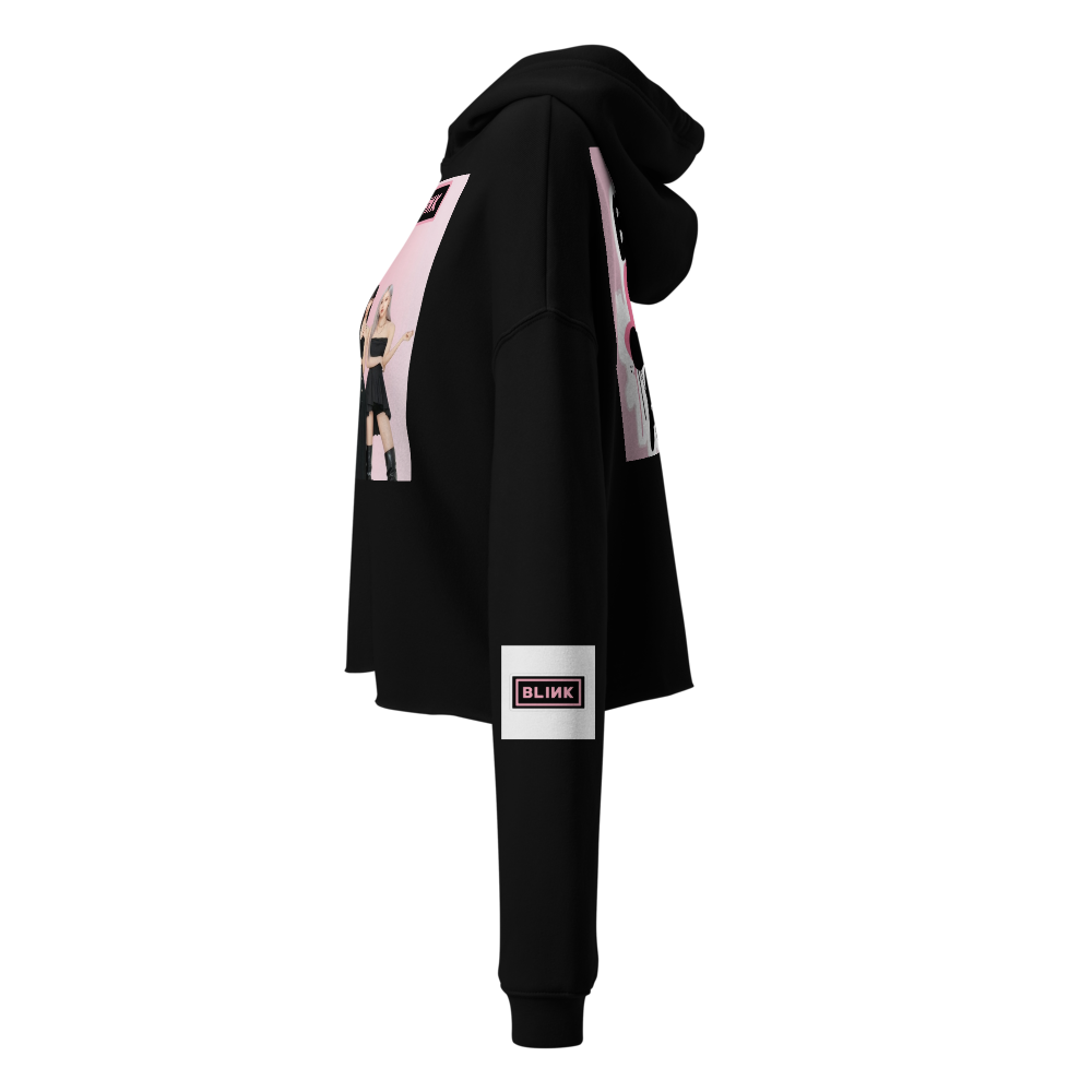 Blackpink cropped hoddie for girls  thumbnail 3