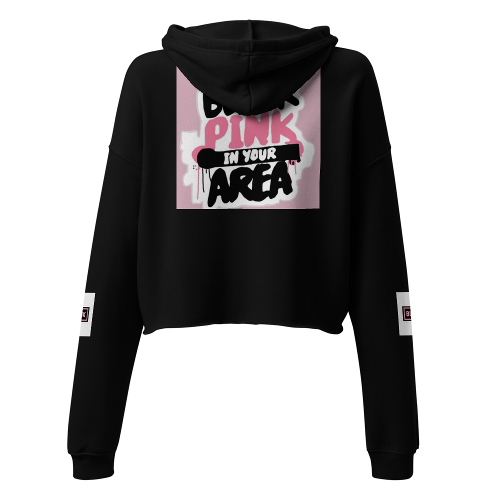 Blackpink cropped hoddie for girls  thumbnail 2