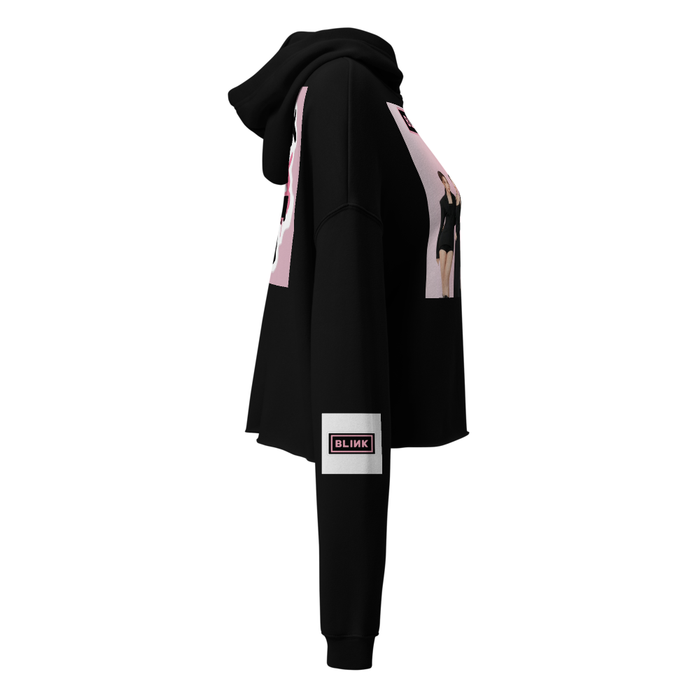 Blackpink cropped hoddie for girls  thumbnail 4
