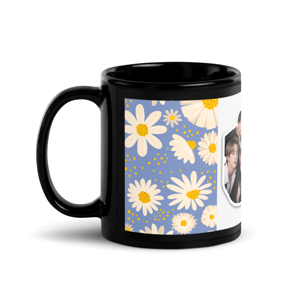 BTS cute coffee mug  thumbnail 2