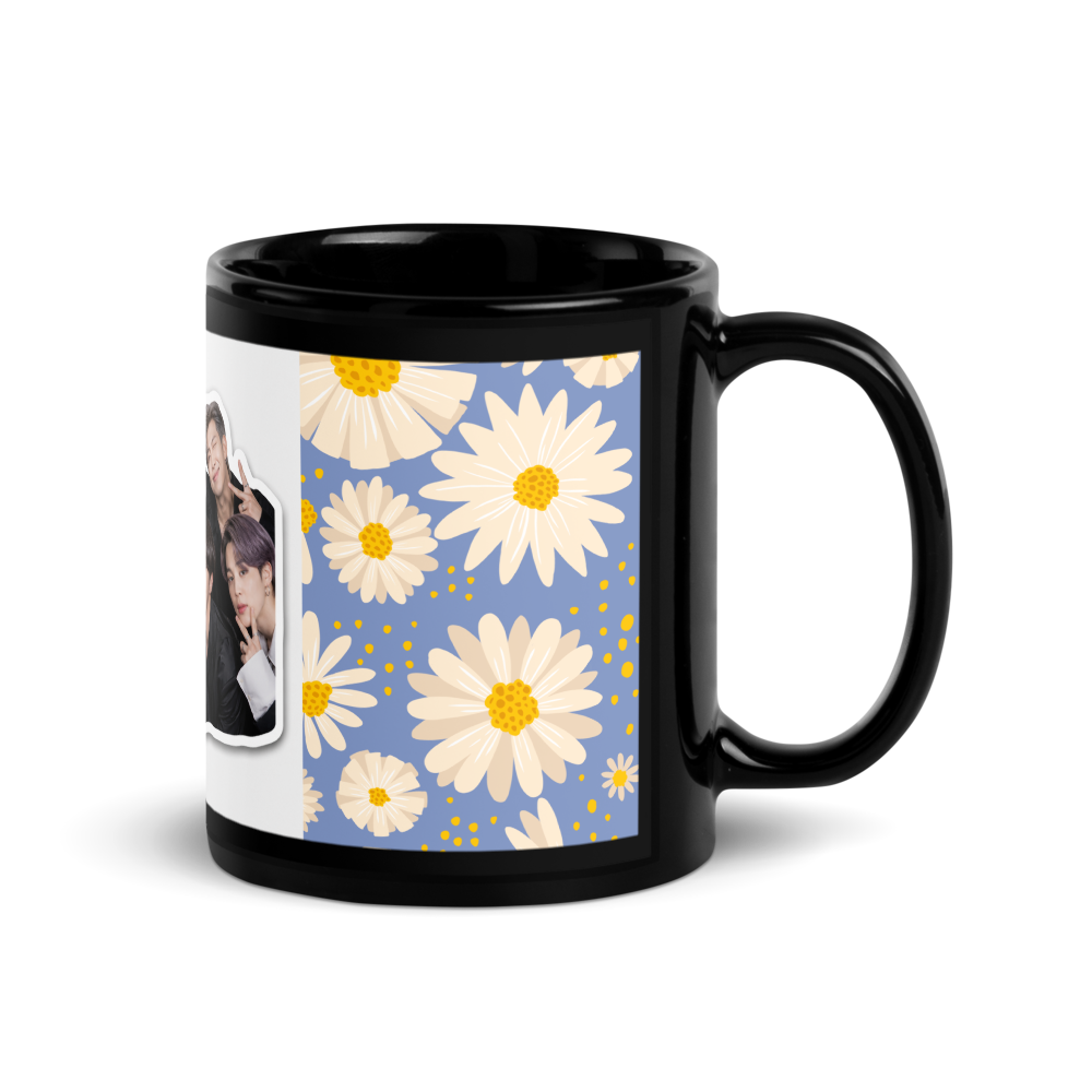 BTS cute coffee mug  thumbnail 3