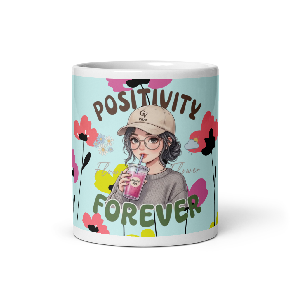 White glossy Mug  thumbnail 3