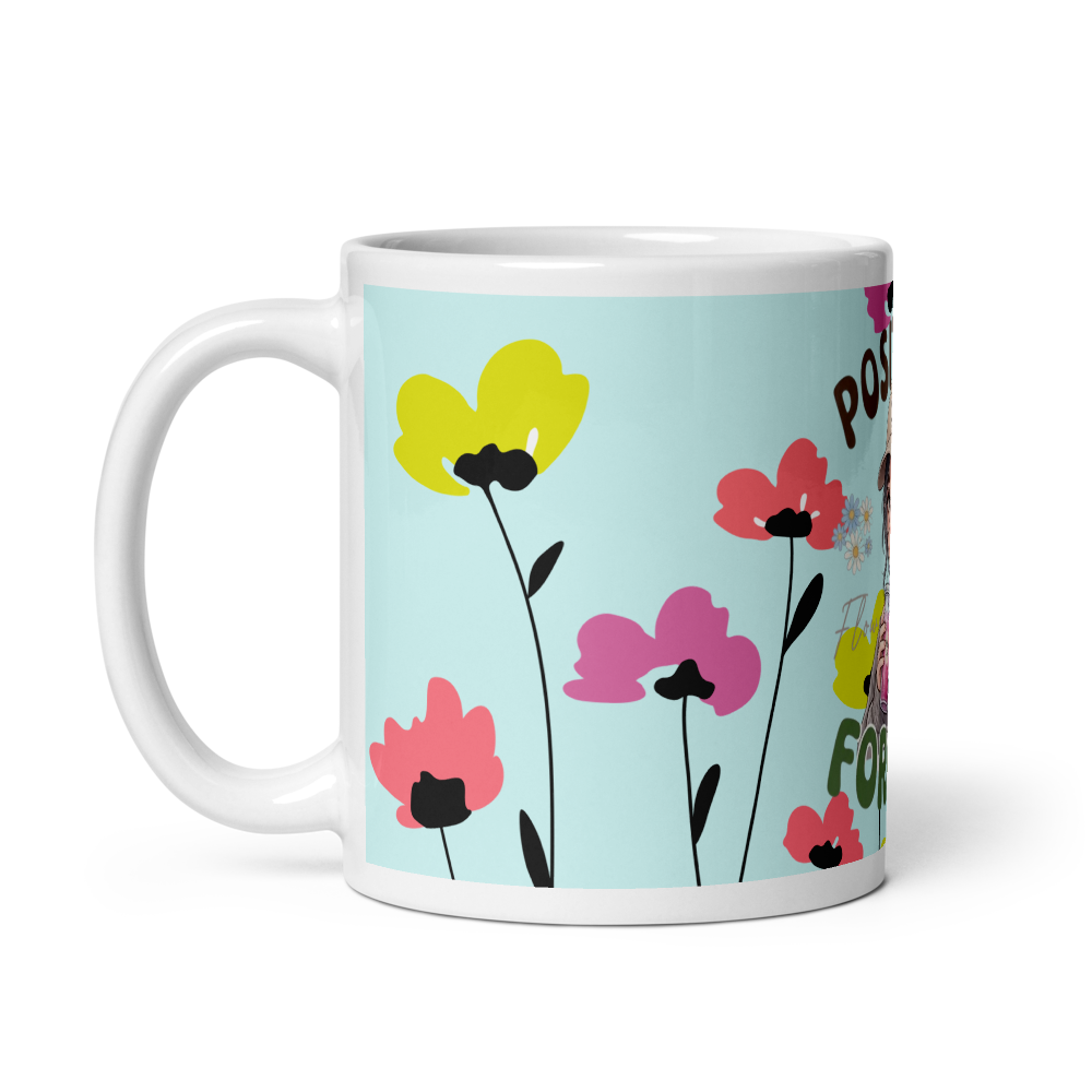 White glossy Mug  thumbnail 2
