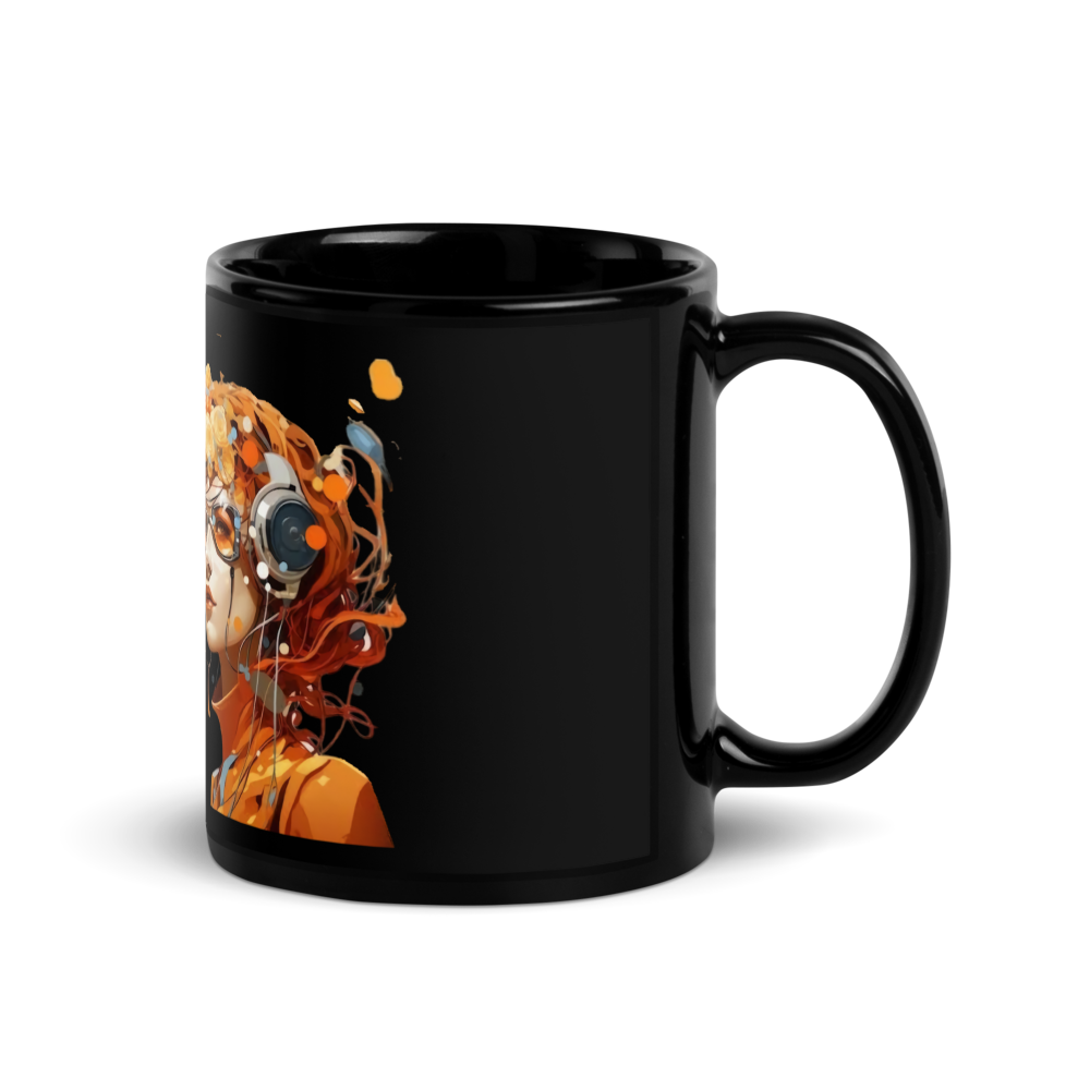 Black Glossy Mug thumbnail 2