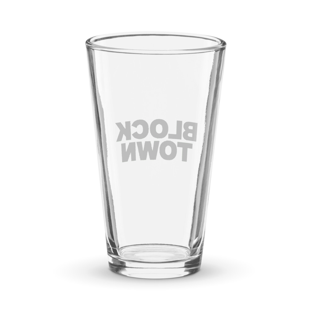 Block Town's Shaker Pint Glass thumbnail 2