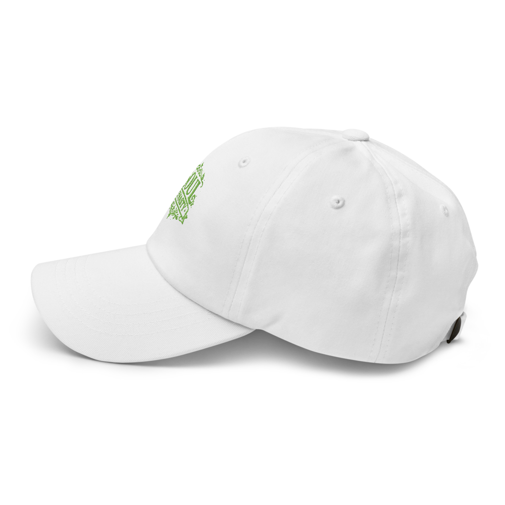 Soul Dynasty Embroidered White Baseball Cap | Sty thumbnail 4