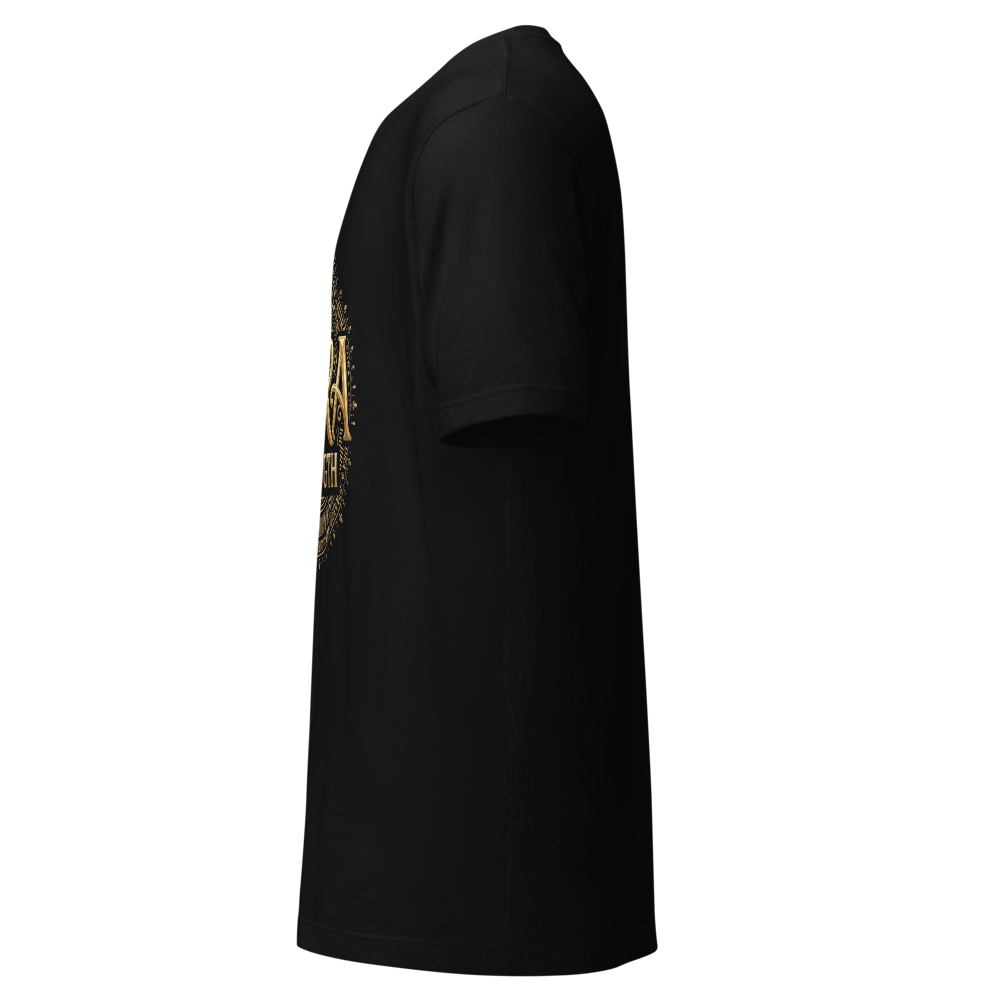 Aura Strength Premium Aesthetic Black T-Shirt  thumbnail 3