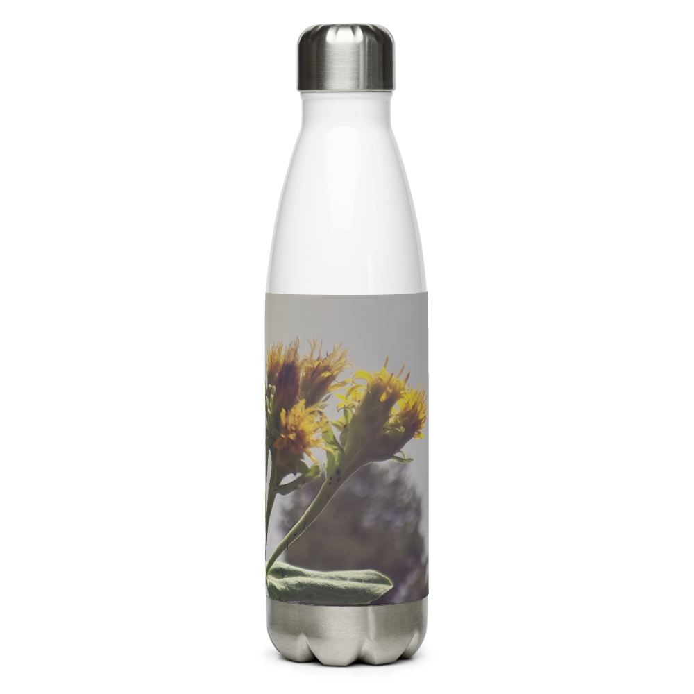 Stainless steel water bottle sunflower  thumbnail 3
