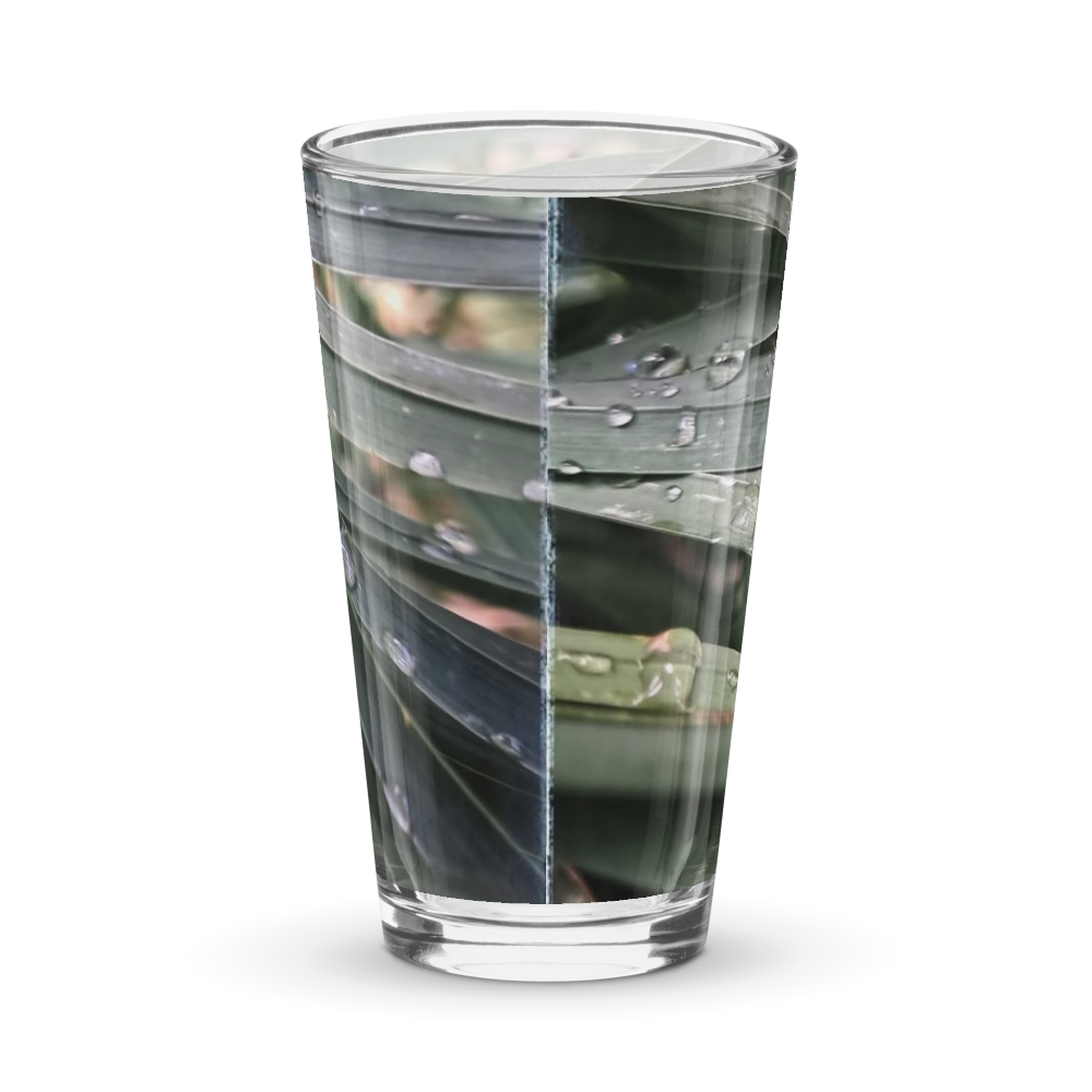Grass dew 16oz glass cup  thumbnail 2