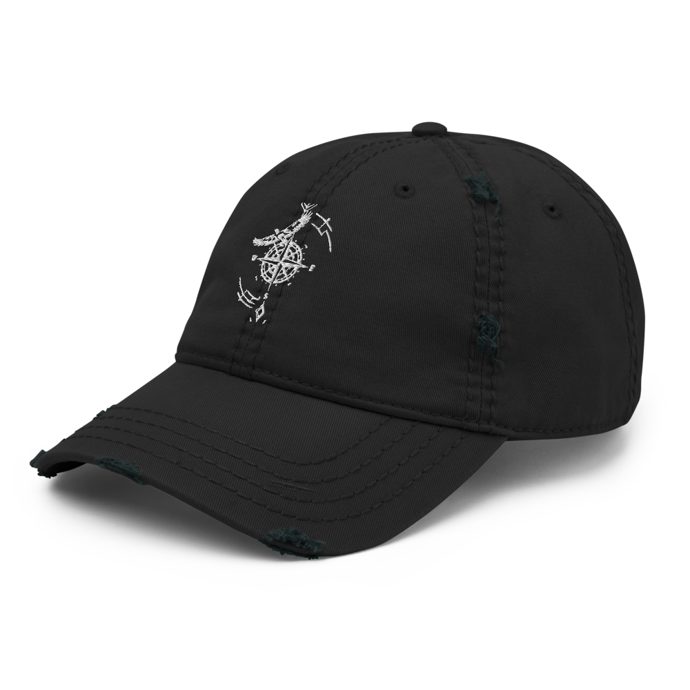 Compass Arrow Distressed Hat thumbnail 3