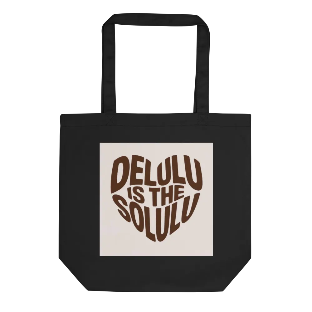 Delulu Is the Solulu – Funny Retro Typography