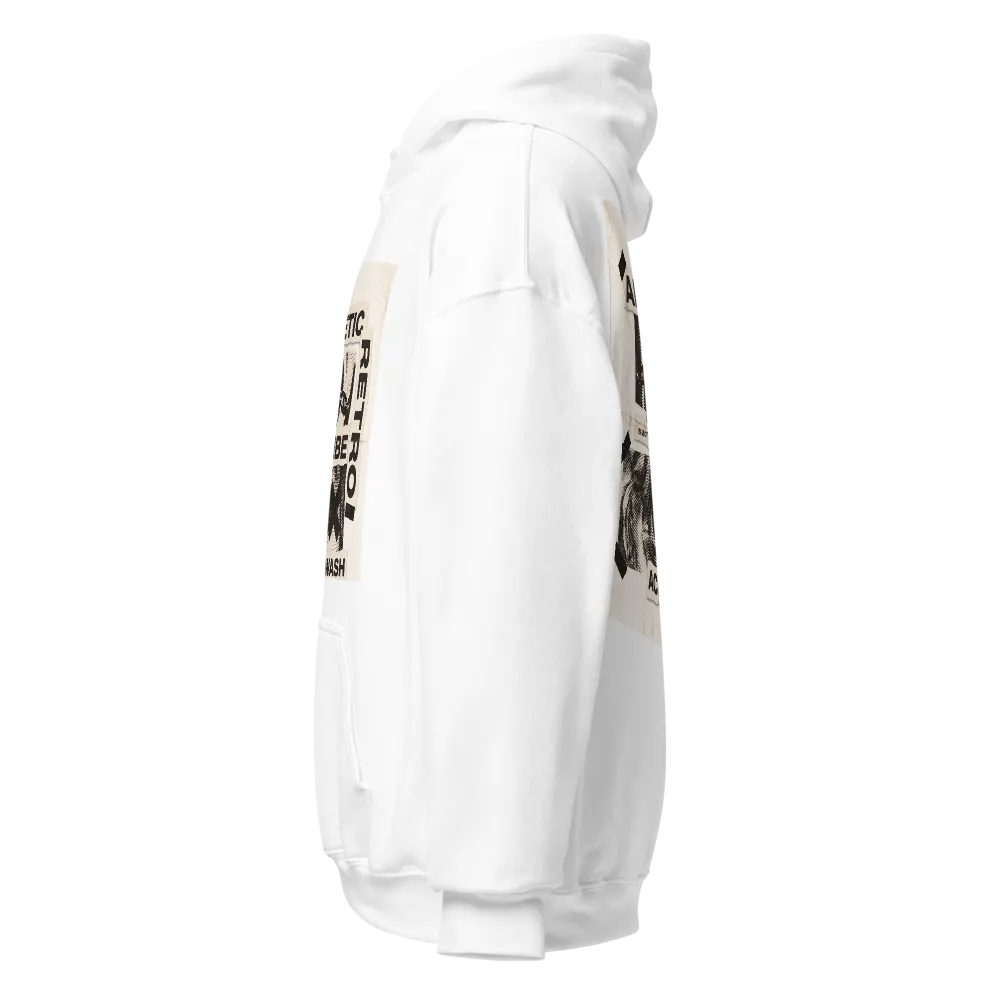 Retro rebel vibe hoodie thumbnail 3