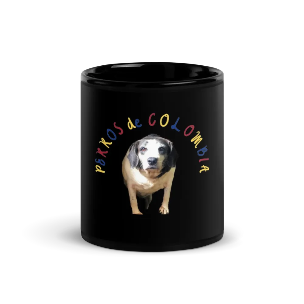Perros de Colombia - Black Mug thumbnail 2
