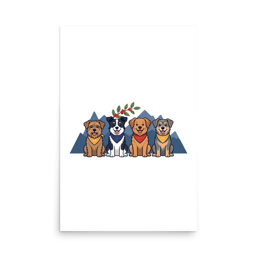 Perros de Colombia — Cuatro Perros Poster thumbnail 2