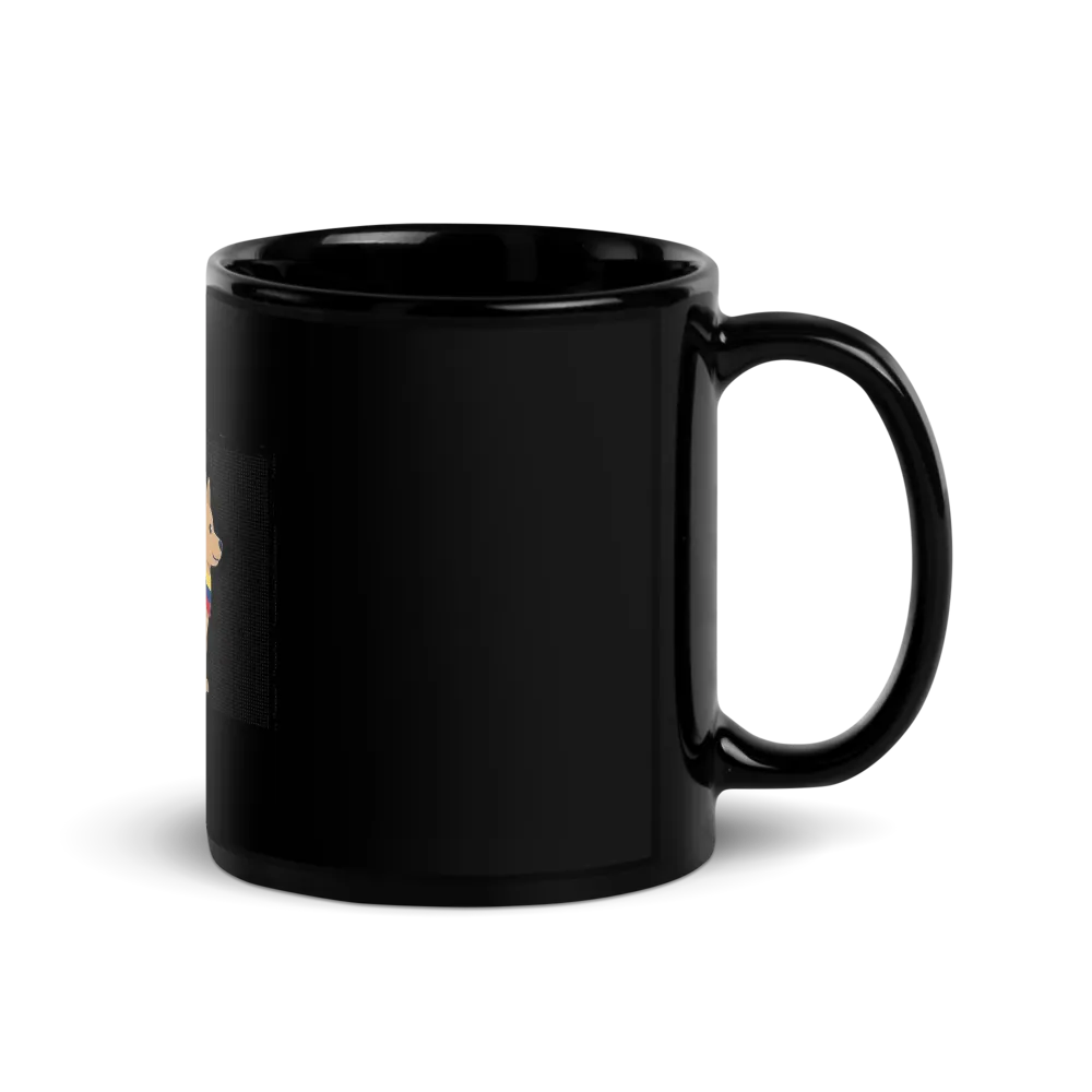Perros de Colombia — Criollo Heart Black Mug thumbnail 3