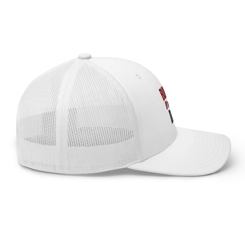 Built By My Dog Funny Dog Lover Trucker Hat thumbnail 5