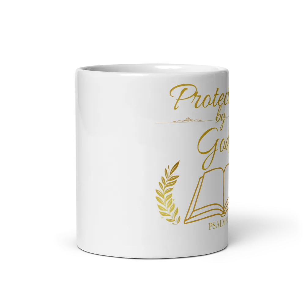 Protected By God Psalm 91:11 Christian Coffee Mug thumbnail 3