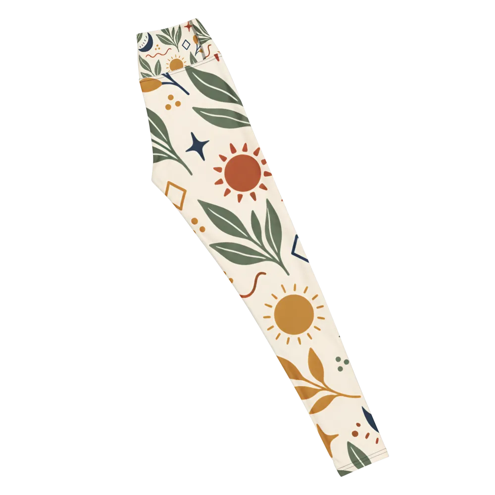 Celestial Boho Botanical Seamless Pattern thumbnail 4