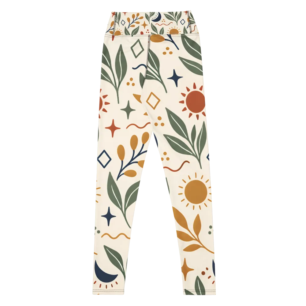 Celestial Boho Botanical Seamless Pattern thumbnail 3