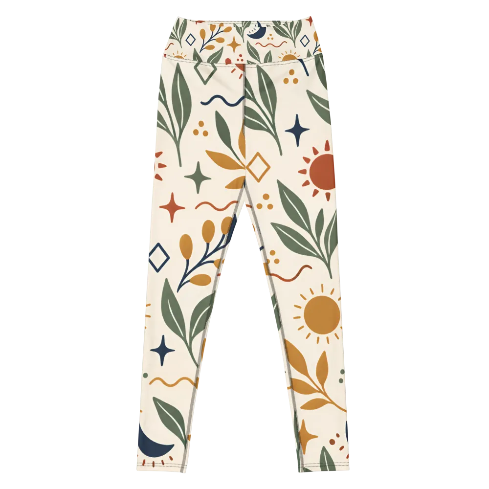 Celestial Boho Botanical Seamless Pattern thumbnail 2