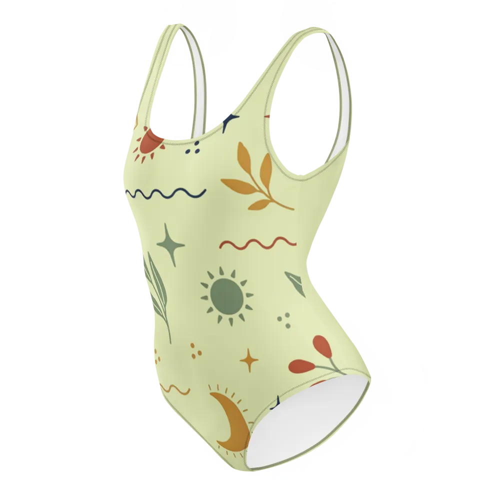 Celestial Boho Botanical Doodle Elements: Mystical thumbnail 3