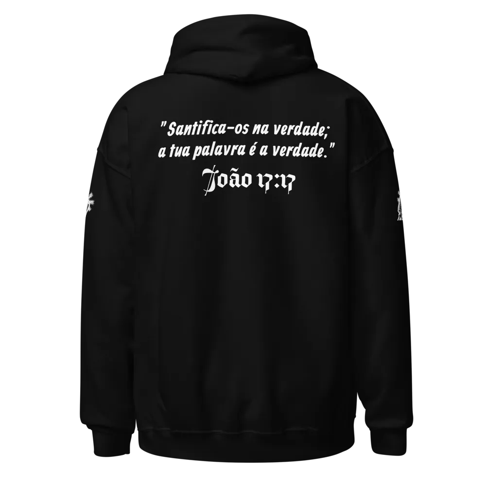 Black Hoodie Classic - John 17:17 thumbnail 4