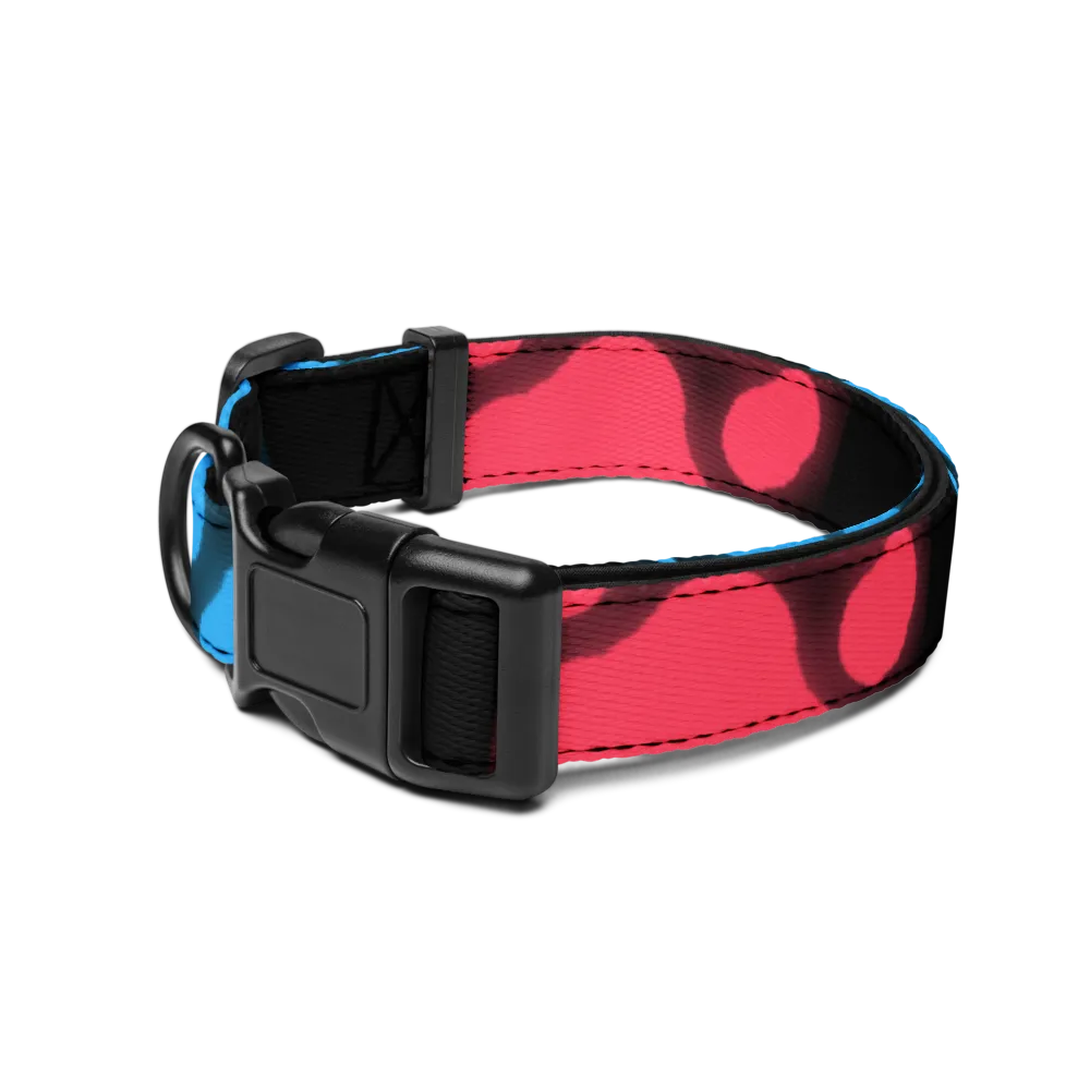 Neon Paw Trail Pet Collar thumbnail 2
