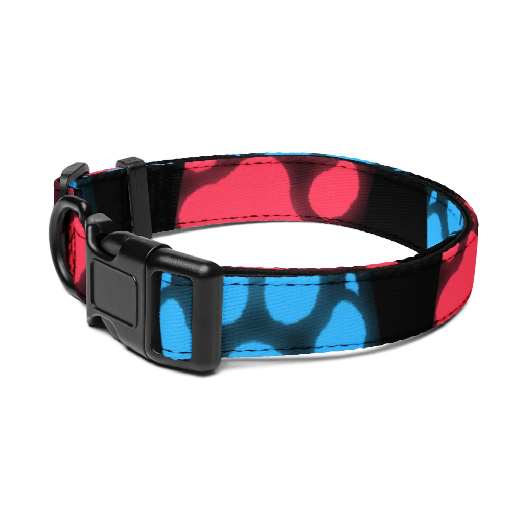 Neon Paw Trail Pet Collar thumbnail 3