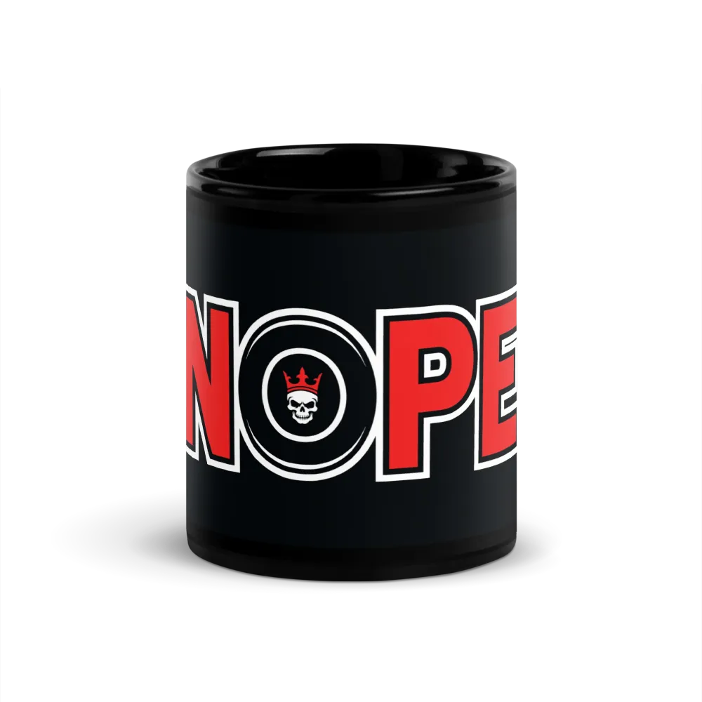 Nope Crowned Skull Mug thumbnail 2
