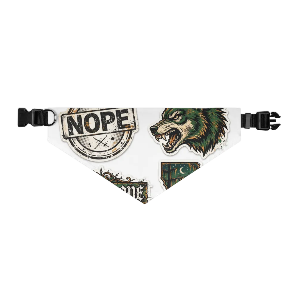 NOPE Pet Bandana thumbnail 4
