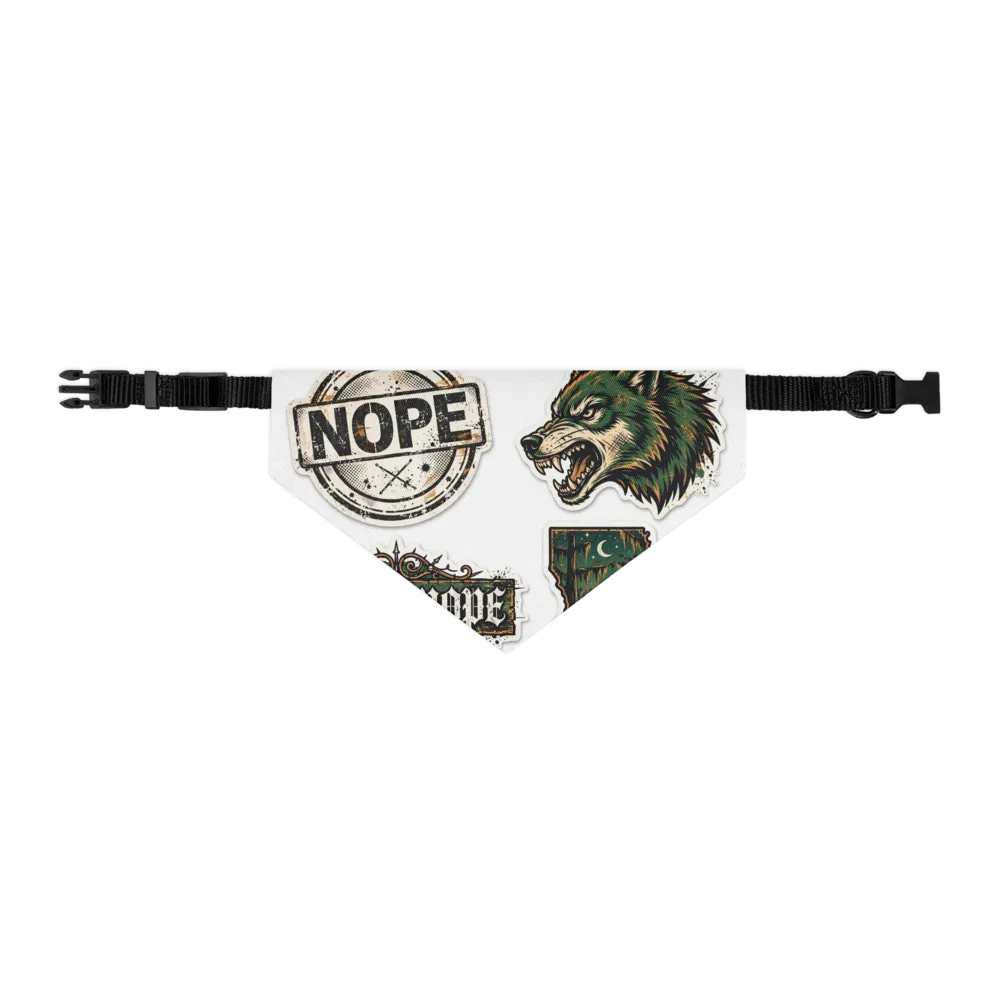 NOPE Pet Bandana thumbnail 2