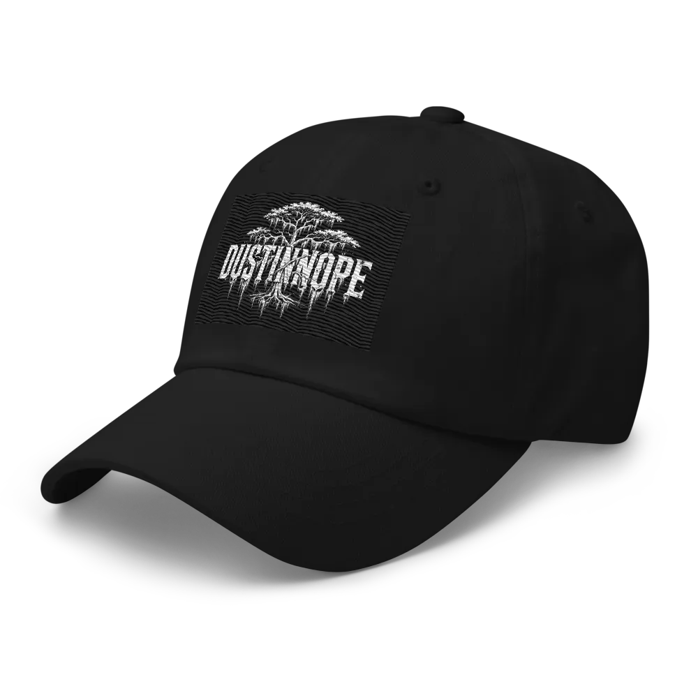 Dustinnope Wordmark Dad Hat thumbnail 3