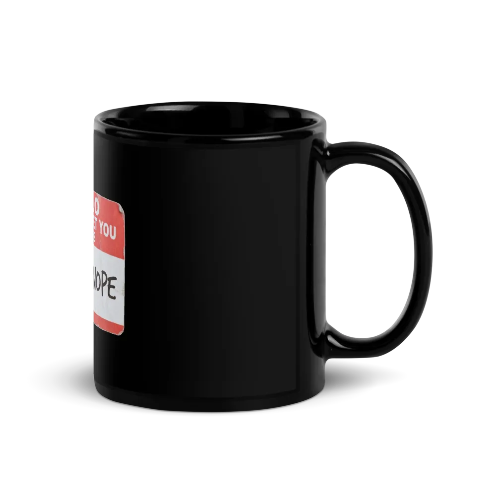 Nice To Meet You Mug thumbnail 3