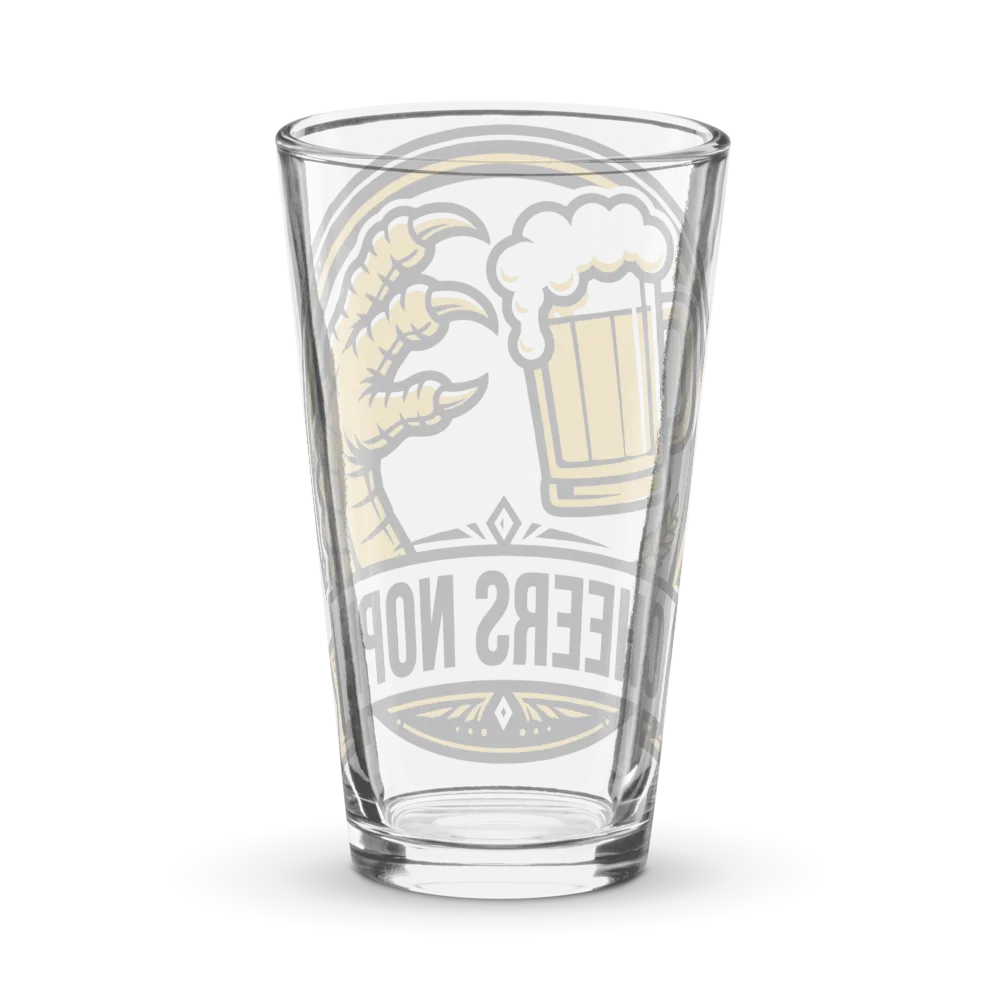 Cheers Nope Pint Glass thumbnail 2