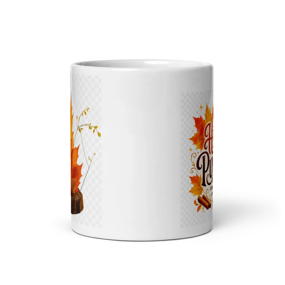 Hello Pumpkin – Cozy Autumn Mug thumbnail 3