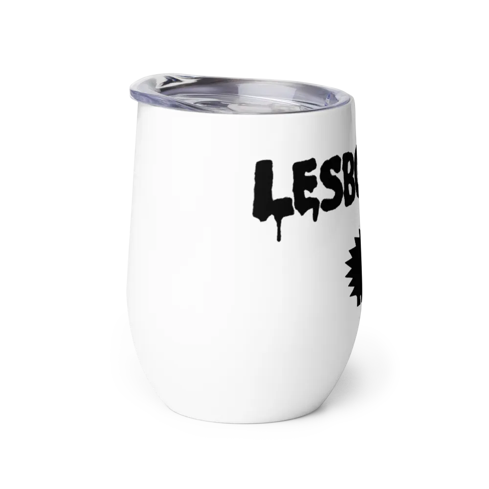 LESBO-HOG Wine Tumbler thumbnail 4