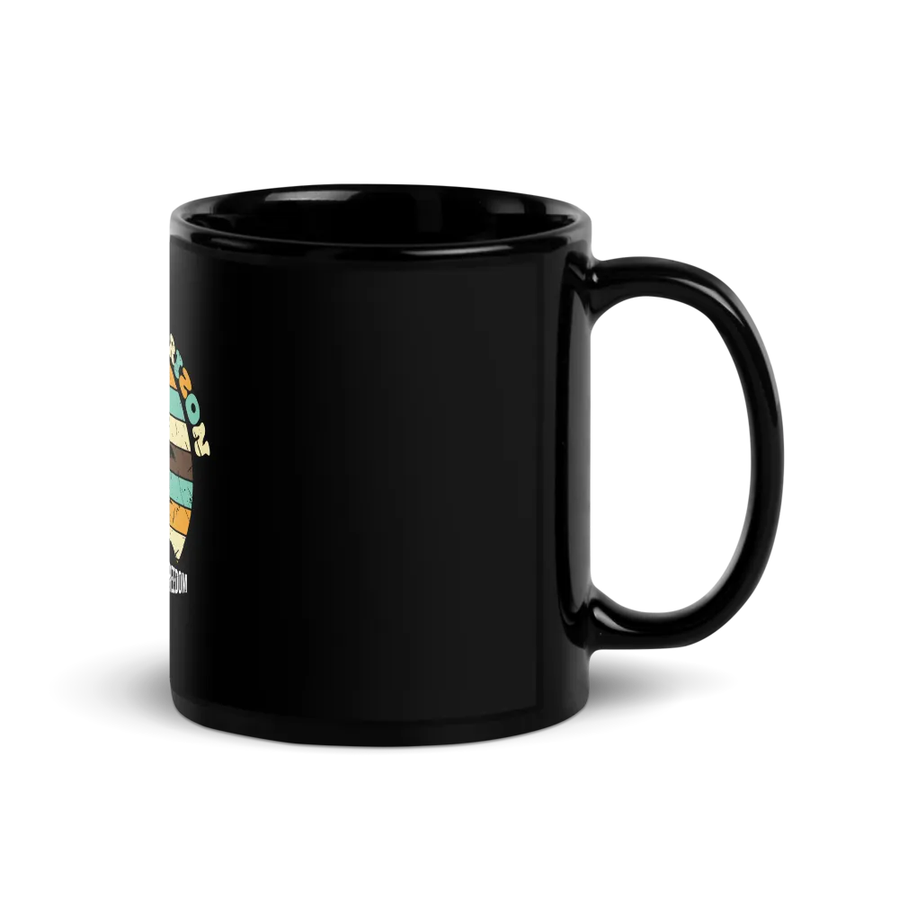 Best Sunset Retro Groovy Vintage Mug thumbnail 3